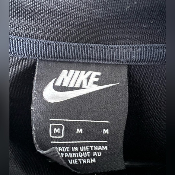 Nike Track Jacket Black and White Size M - Picture 3 of 6